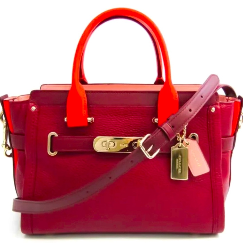 🔥Just In🔥 NWOT - COACH Swagger 33 Carryall Colorblock